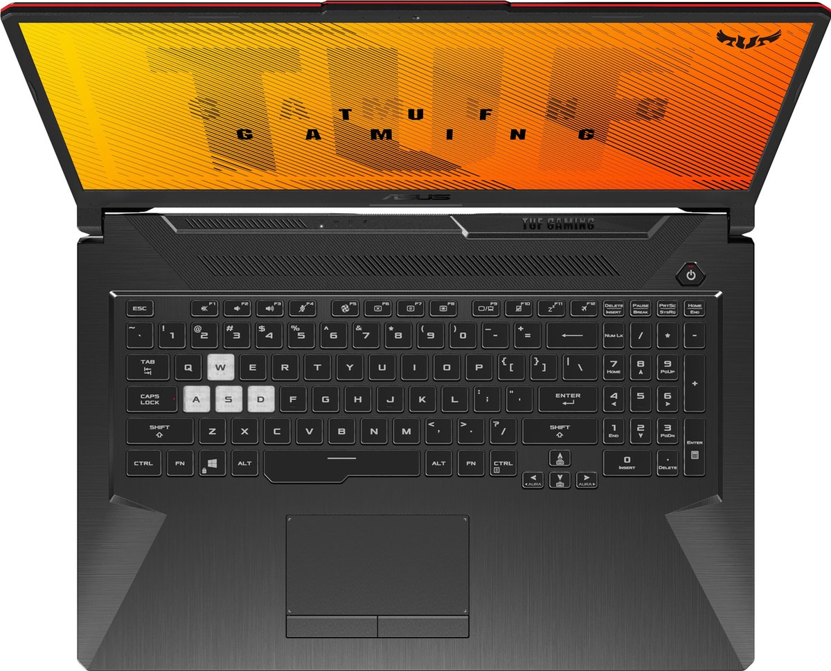 ASUS TUF Gaming FX706LI-AU008T Notebook Zwart 43,9 cm (17.3) 1920 x 1080 Pixels Intel® 10de generatie Core™ i7 32 GB DDR4-SDRAM 1000 GB SSD NVIDIA GeForce GTX 1650 Ti Wi-Fi 5 (802.11ac) Windows 10 Home