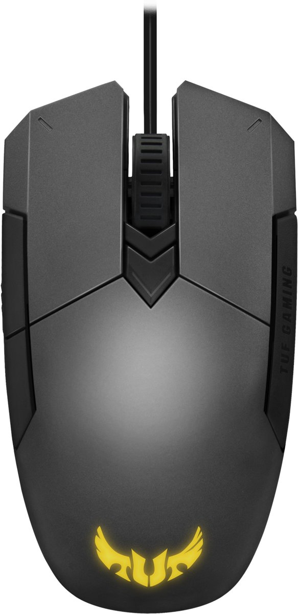 ASUS TUF Gaming M5 muis USB Optisch 6200 DPI Rechtshandig Zwart