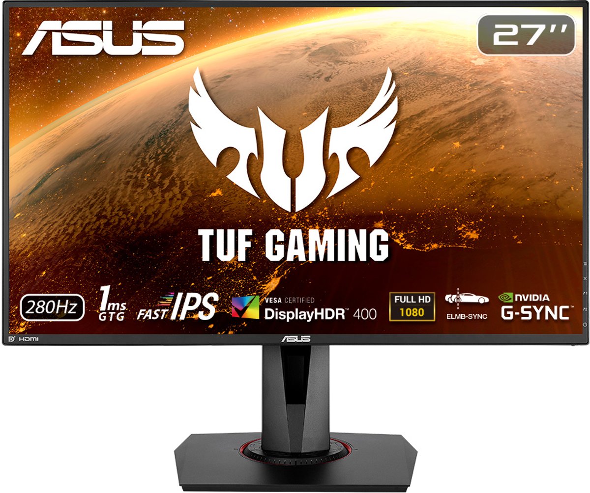 ASUS TUF Gaming VG279QM  - Full HD IPS Gaming Monitor - 280Hz