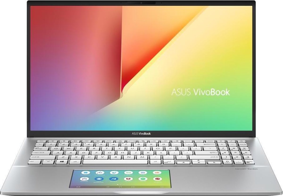 ASUS VivoBook S15 S532FL-BQ311T-BE Notebook Zilver 39,6 cm (15.6) 1920 x 1080 Pixels Intel® 10de generatie Core™ i7 8 GB DDR4-SDRAM 512 GB SSD NVIDIA® GeForce® MX250 Wi-Fi 5 (802.11ac) Windows 10 Home