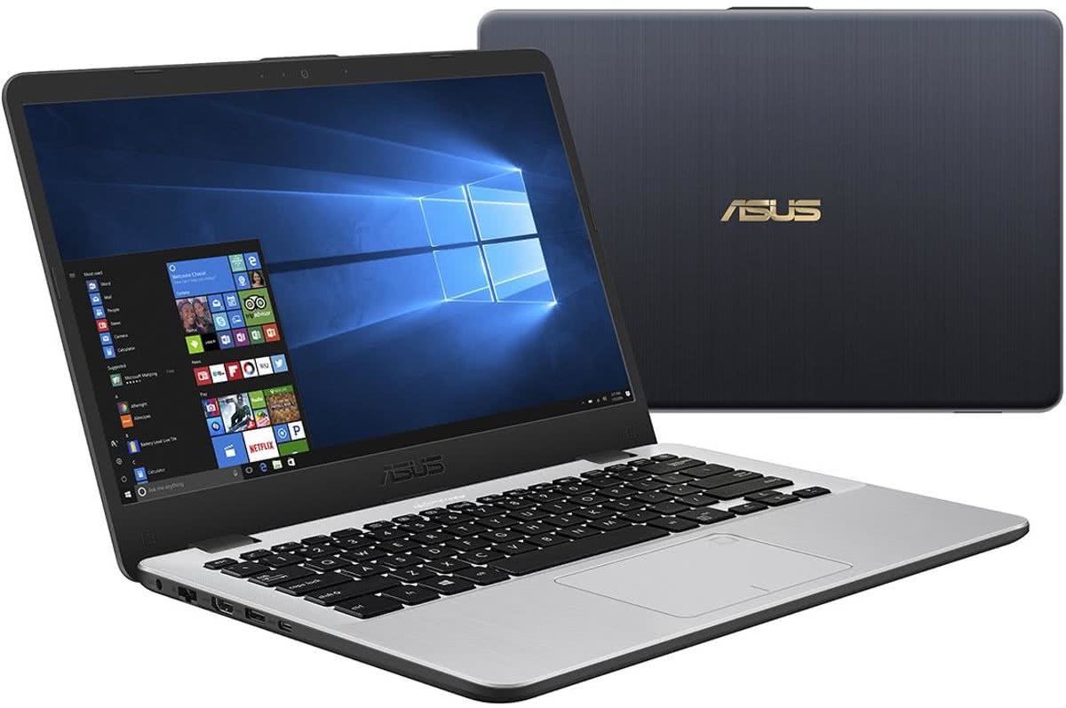 ASUS X405UA-BM337T 2.4GHz i3-7100U 14 1920 x 1080Pixels Grijs Notebook