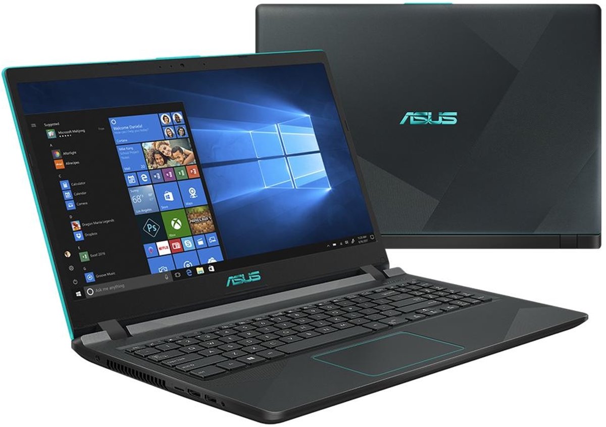 ASUS X560UD-EJ198T-BE Zwart, Blauw Notebook 39,6 cm (15.6) 1920 x 1080 Pixels 1,60 GHz Intel® 8ste generatie Core™ i5 i5-8250U