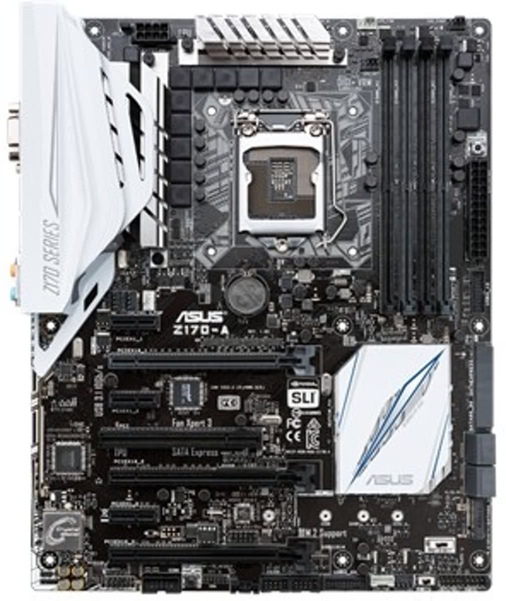 ASUS Z170-A Intel Z170 LGA 1151 (Socket H4) ATX moederbord