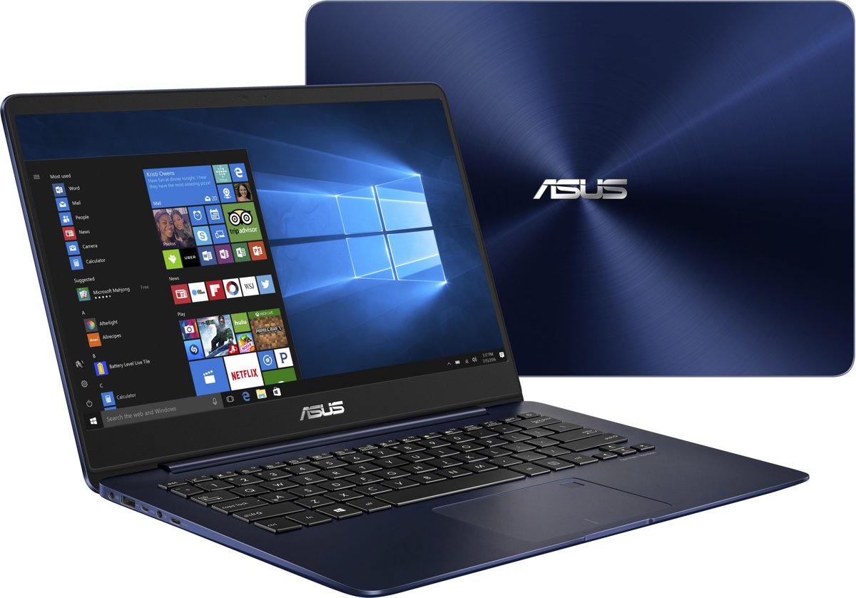 ASUS ZenBook UX430UA-GV556T-BE Blauw Notebook 35,6 cm (14) 1920 x 1080 Pixels 1,80 GHz Intel® 8ste generatie Core™ i7 i7-8550U