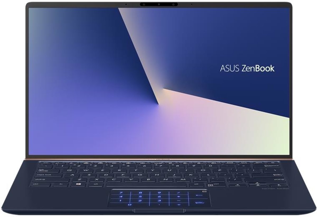 ASUS ZenBook UX433FA-A5070T-BE Blauw Notebook 35,6 cm (14) 1920 x 1080 Pixels 1,8 GHz Intel® 8ste generatie Core™ i7 i7-8565U