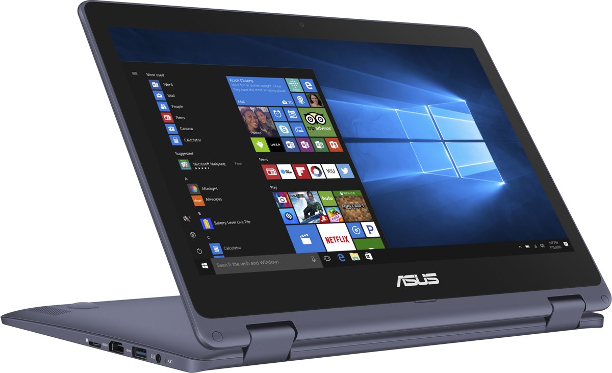 Asus VivoBook Flip TP202NA-EH008T-BE - 2-in-1 Laptop - 11.6 Inch - Azerty