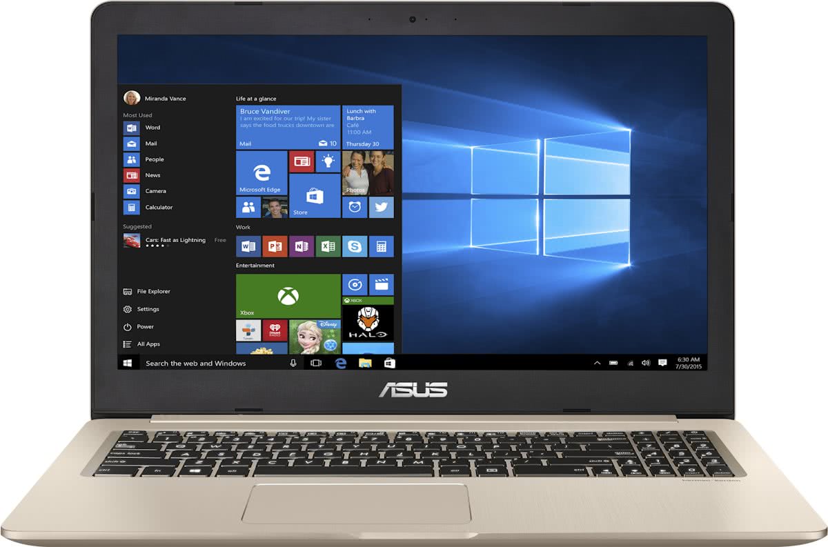 Asus VivoBook Pro N580VD-E4380R - Laptop - 15.6 Inch