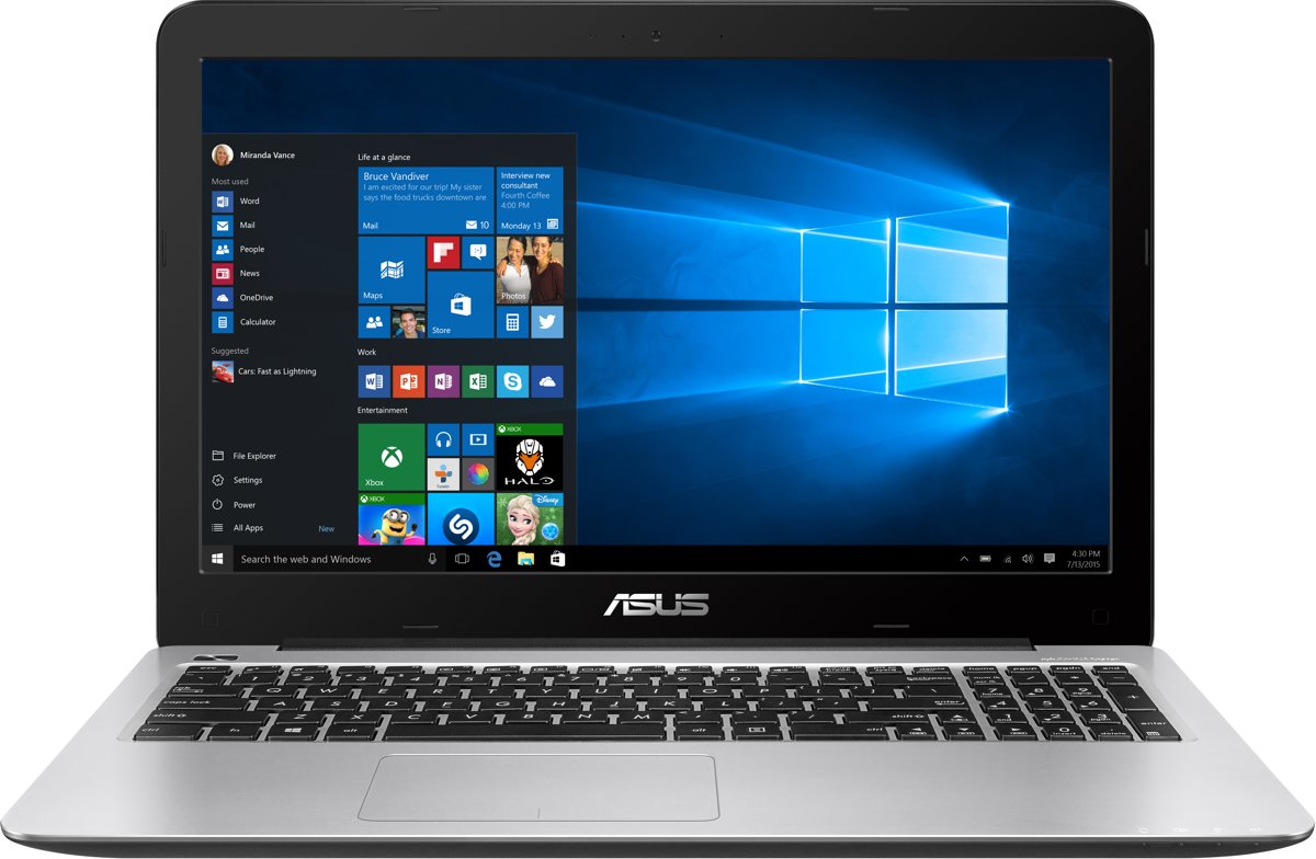 Asus VivoBook X556UA-DM1143T - Laptop - 15.6 Inch