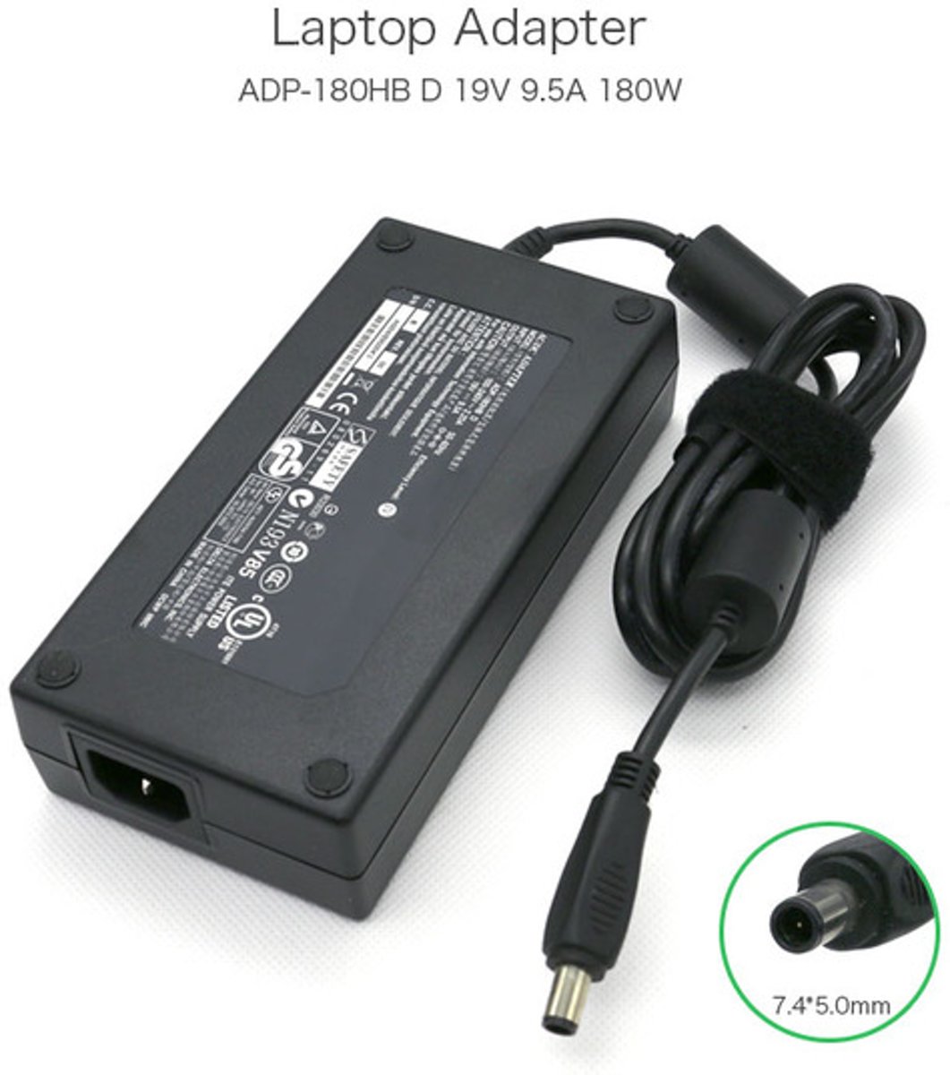 ORIGINEEL ASUS 19V 9.5A 180W 7.4*5.0mm Laptop adapter