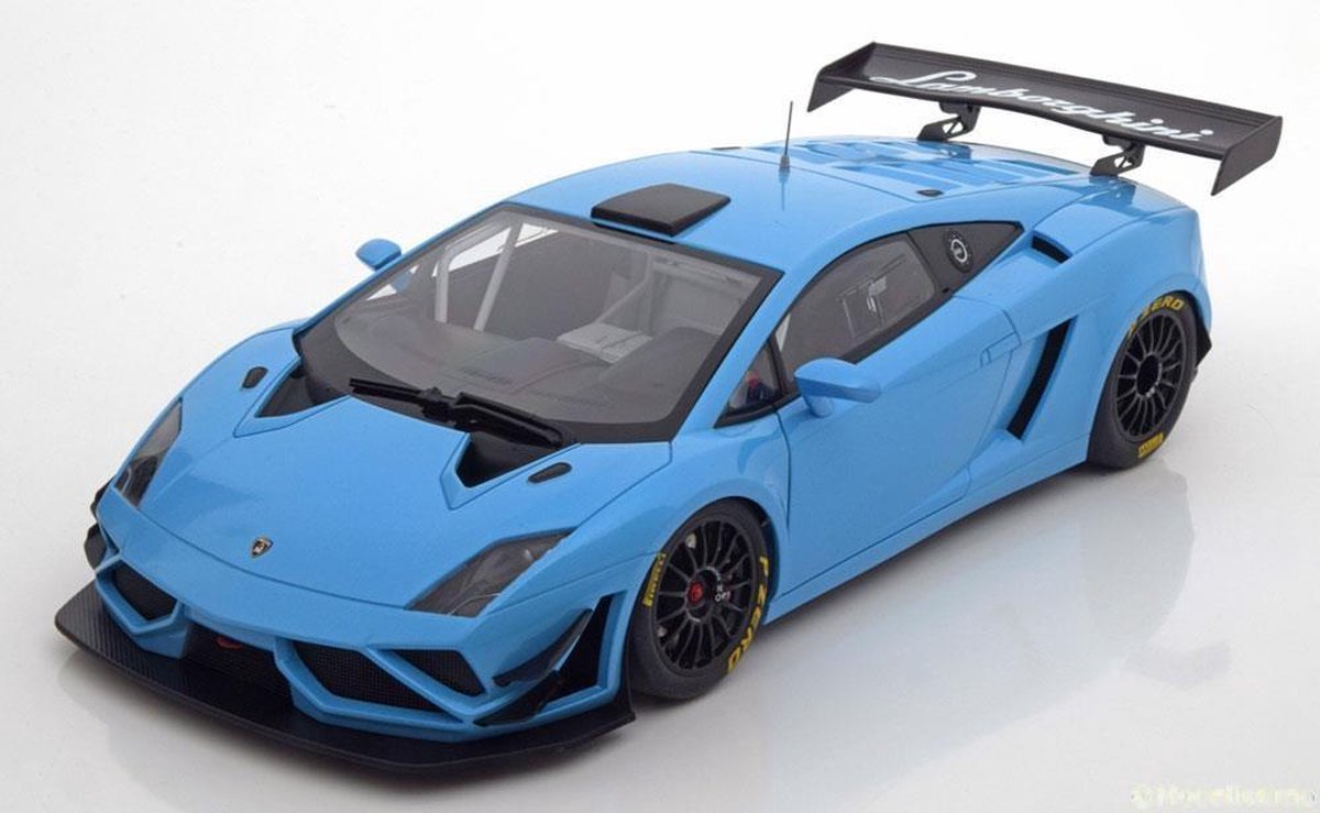 AUTOart Lamborghini Gallardo GT3 FLe Blauw 1:18