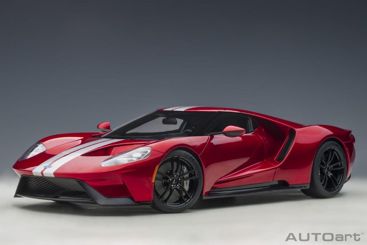 AutoArt 1/12 Ford GT - Liquid Red