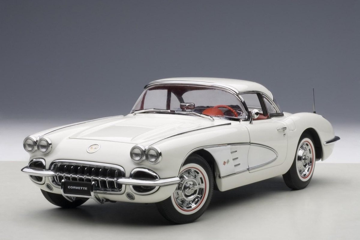 AutoArt 1/18 Chevrolet Corvette - 1958 