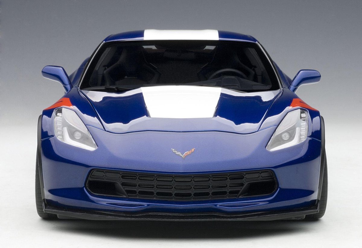 AutoArt 1/18 Chevrolet Corvette C7 Grand Sport - Blauw