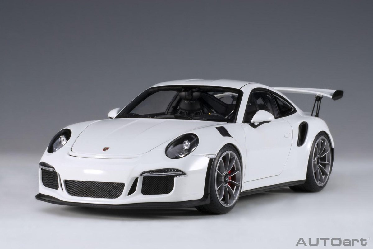 AutoArt 1/18 Porsche 911 (991) GT3 RS, Wit