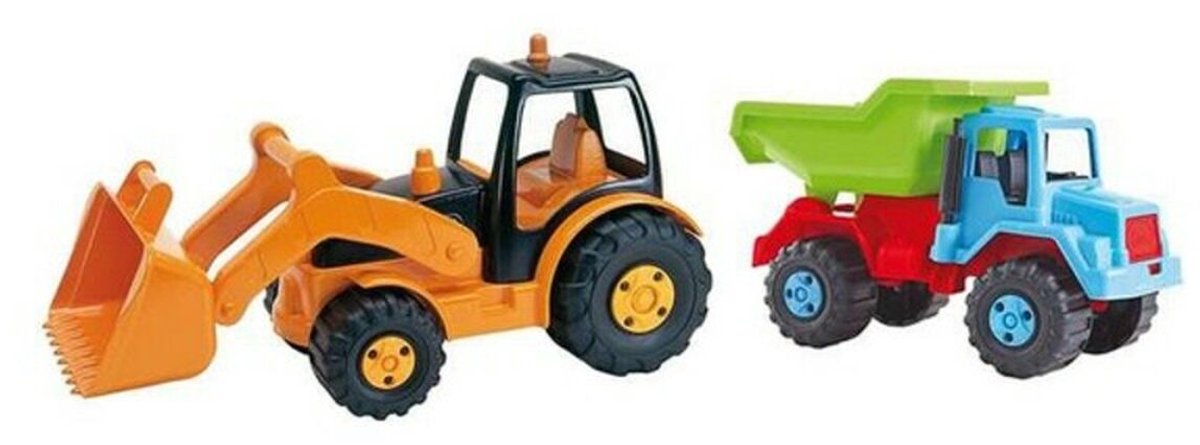 Kiepwagen em Graafmachine   13098