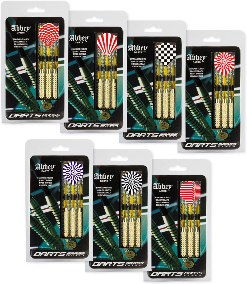 Abbey Darts  Dartpijlenset Brons - 23 gram - Set van 3