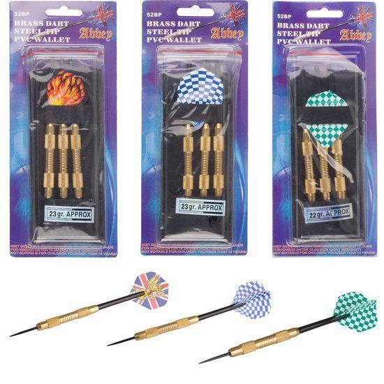 Abbey Darts Steeltip 22 Gr - Zwart - Dartpijlen