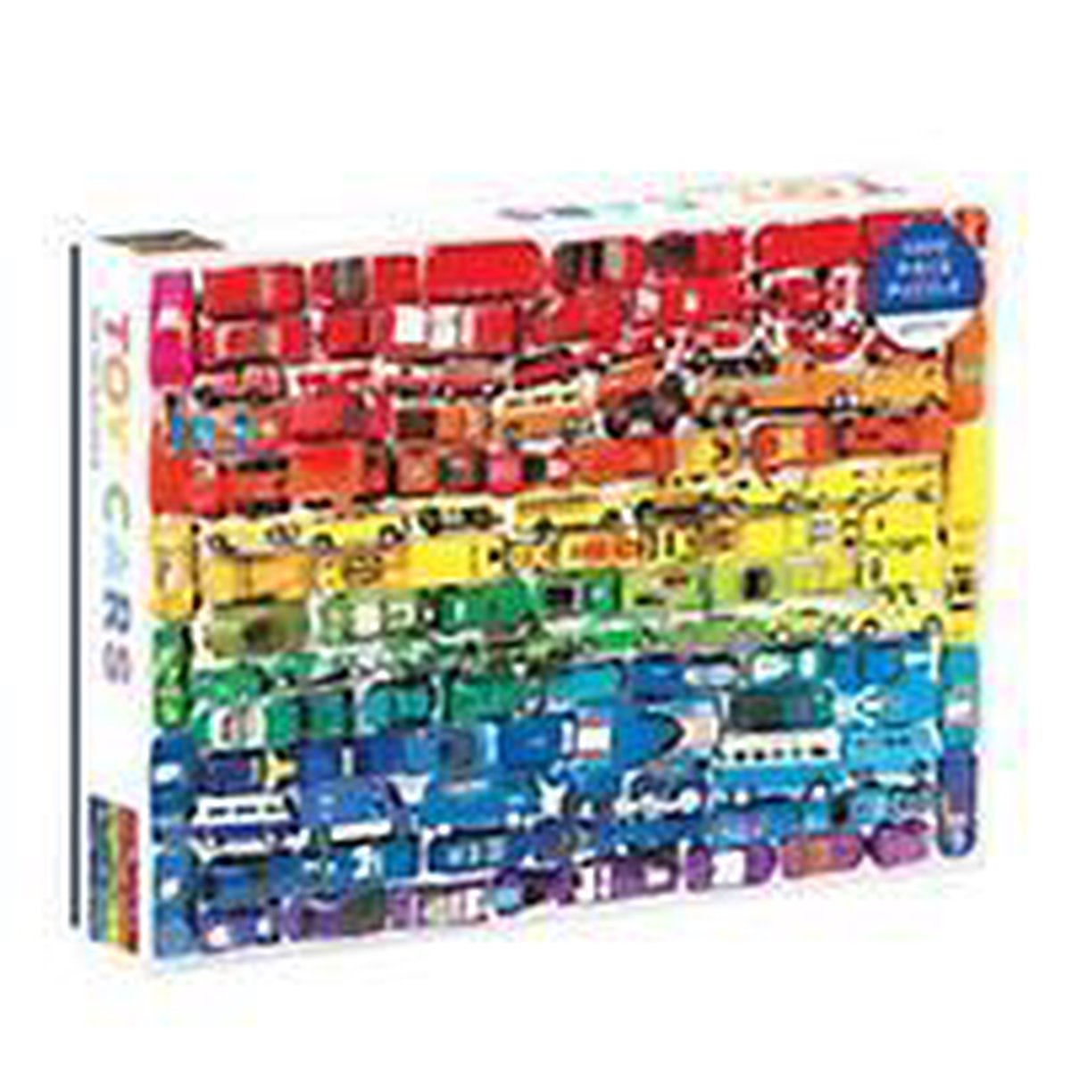 Puzzle - 1000 piece: Rainbow Toy Cars