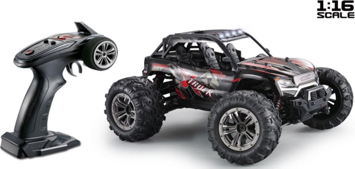 Absima 1:16 4WD High Speed Sand Buggy 2,4GHz Zwart/Rood - 16005 - RTR 