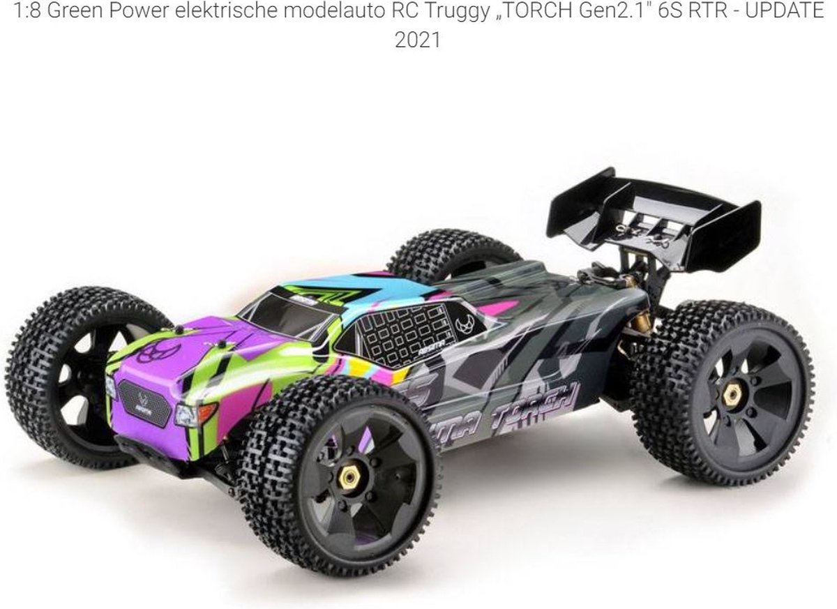 Absima TORCH Gen2.1 6S 1:8 Brushless RC auto Elektro Truggy 4WD RTR 2,4 GHz