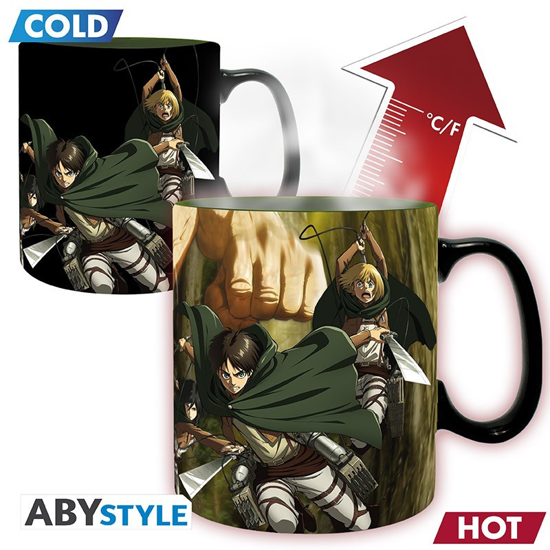 Attack on Titan - Titan Eren Heat Change Mug