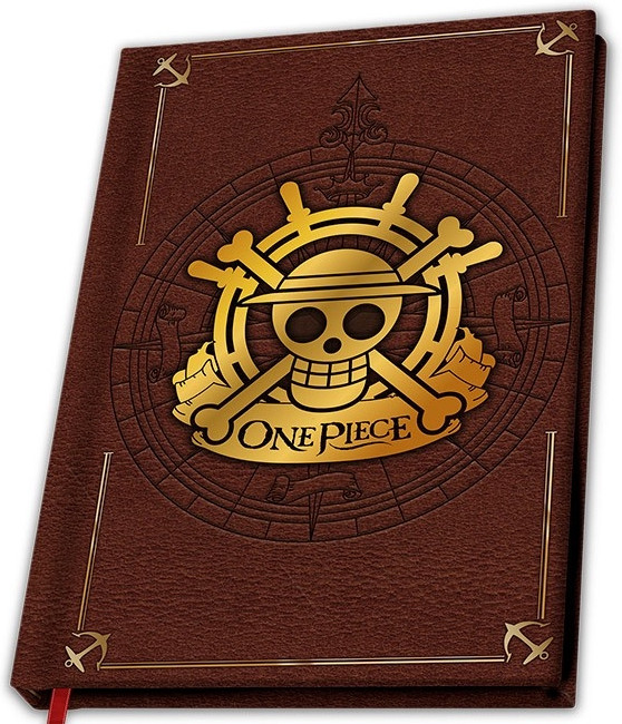 One Piece Premium A5 Notebook - Skull Logo