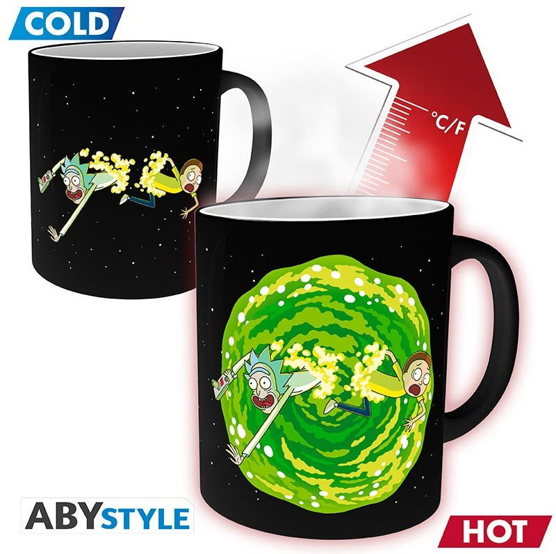 Rick & Morty Heat Change Mug - Portal