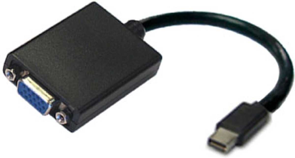 Accell B101B-002B DisplayPort VGA Zwart kabeladapter/verloopstukje