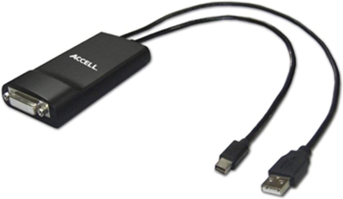 Accell Mini DisplayPort naar DVI Dual-Link Adapter