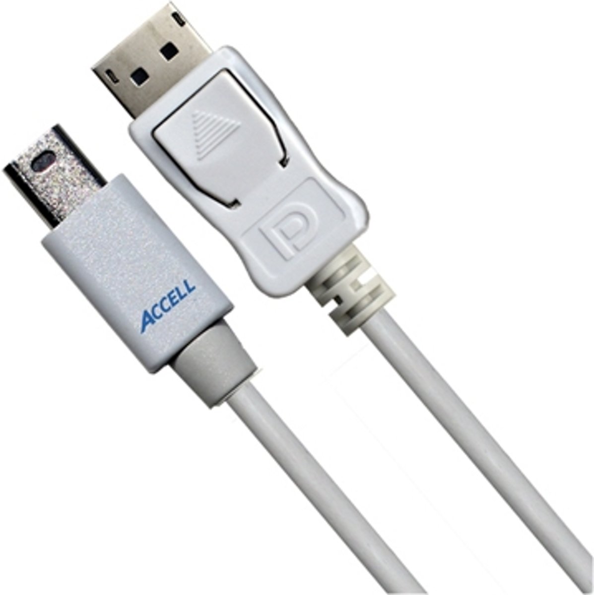 Accell Mini DisplayPort to DisplayPort, m/m, 2m 2m mini DisplayPort DisplayPort Wit