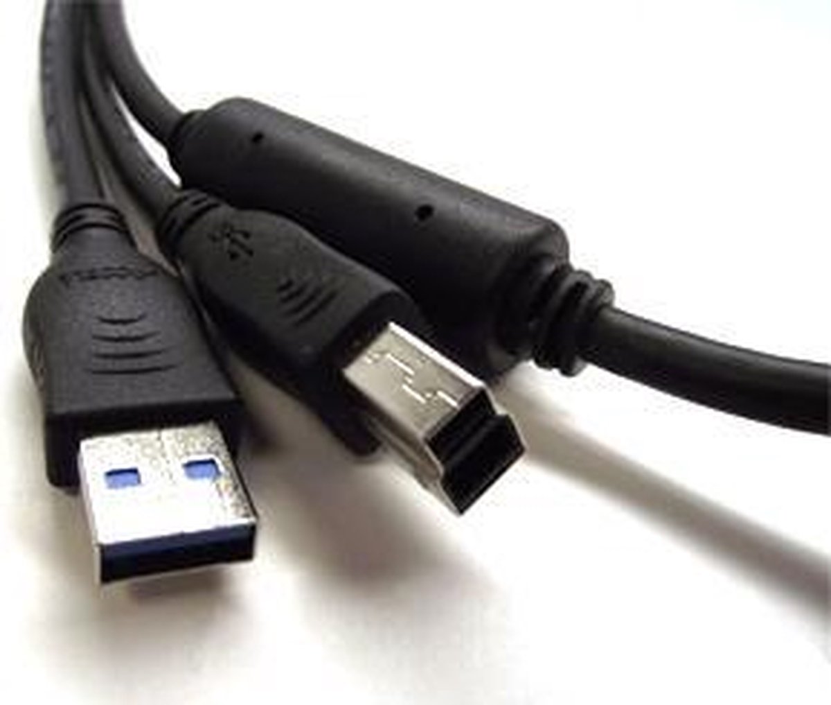 Accell UltraRun USB-kabel 6 m Zwart