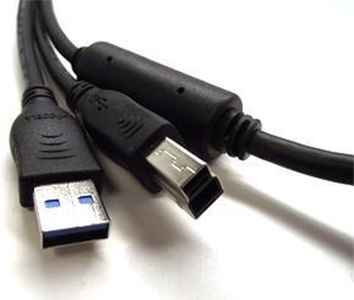 Accell UltraRun USB-kabel 6 m Zwart