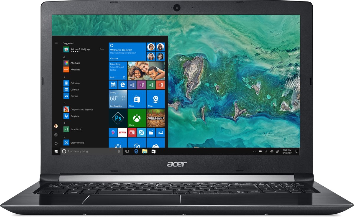 Acer Aspire 5 A515-41G-T531 Zwart Notebook 39,6 cm (15.6) 1920 x 1080 Pixels 2,5 GHz AMD A A10-9620P