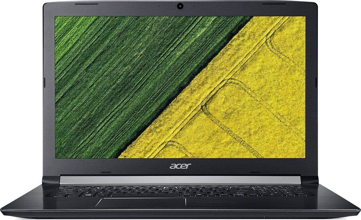 Acer Aspire 5 A517-51G-555Q Zwart Notebook 43,9 cm (17.3) 1920 x 1080 Pixels Intel® 8ste generatie Core™ i5 i5-8250U 8 GB DDR4-SDRAM 1512 GB HDD+SSD