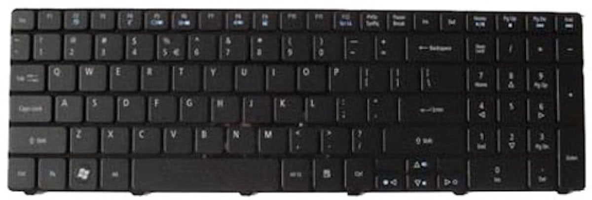 Acer Aspire 5739 keyboard DE QWERTZ Duits Zwart toetsenbord