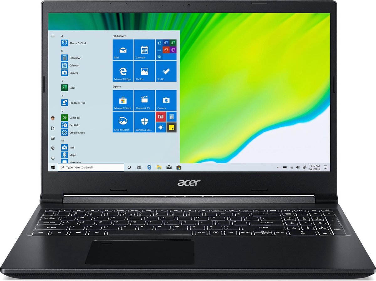 Acer Aspire 7 A715-75G - Laptop - 15 inch