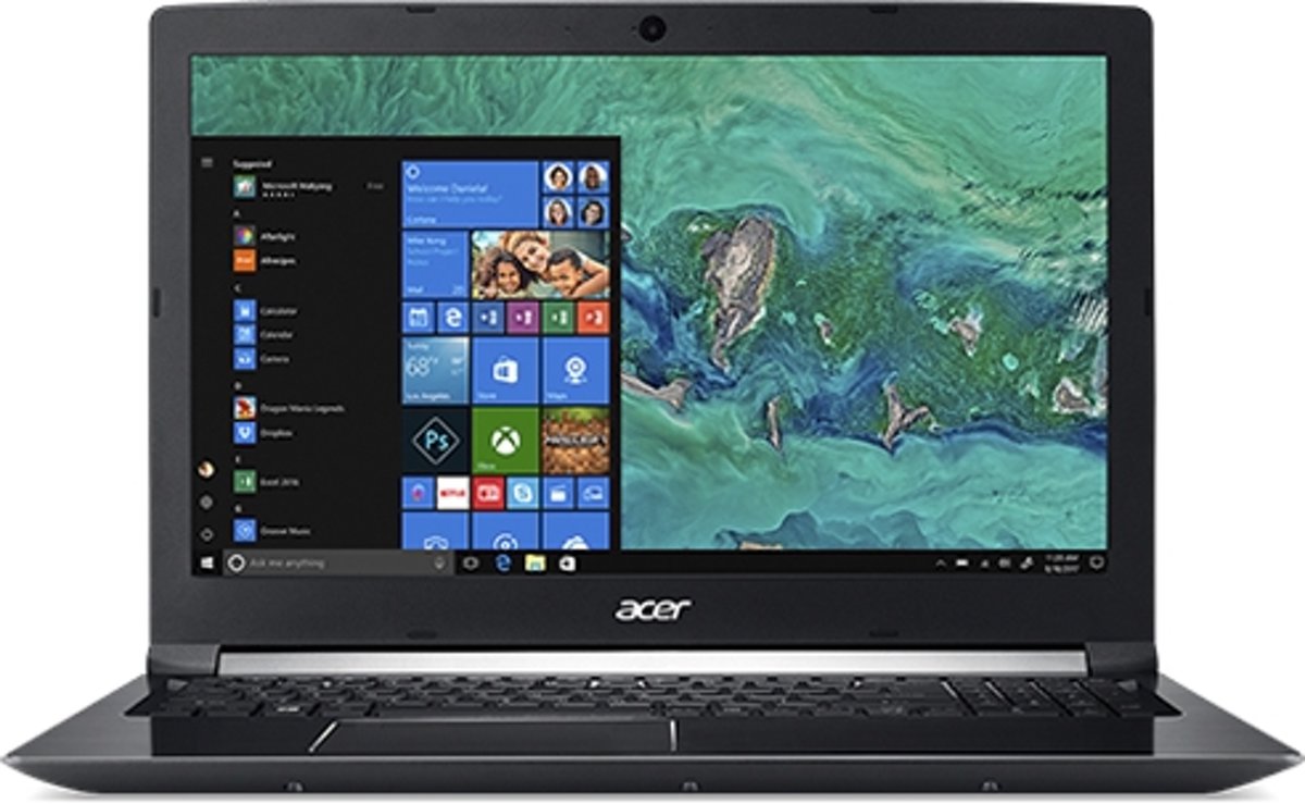 Acer Aspire A717-72G-59BE Zwart Notebook 43,9 cm (17.3) 1920 x 1080 Pixels 2,30 GHz Intel® 8ste generatie Core™ i5 i5-8300H