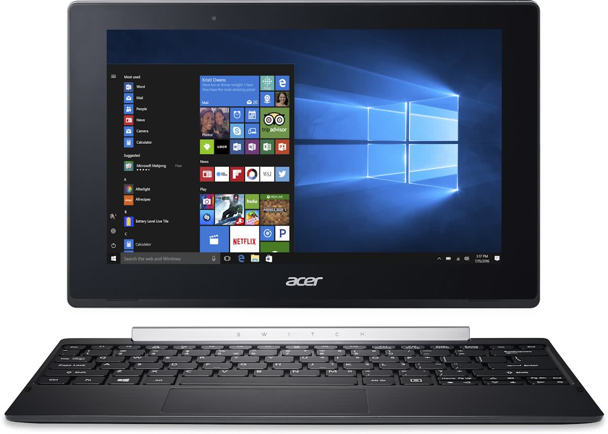 Acer Aspire Switch V 10 SW5-017-1374 - 2-in-1 laptop - 10.1 Inch