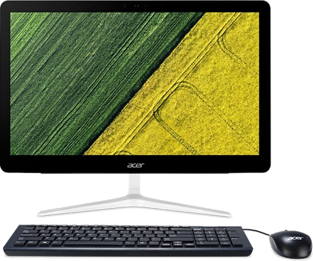 Acer Aspire Z24-880 2.9GHz i7-7700T Zevende generatie Intel® Core™ i7 23.8 1920 x 1080Pixels Zwart, Zilver Alles-in-één-pc