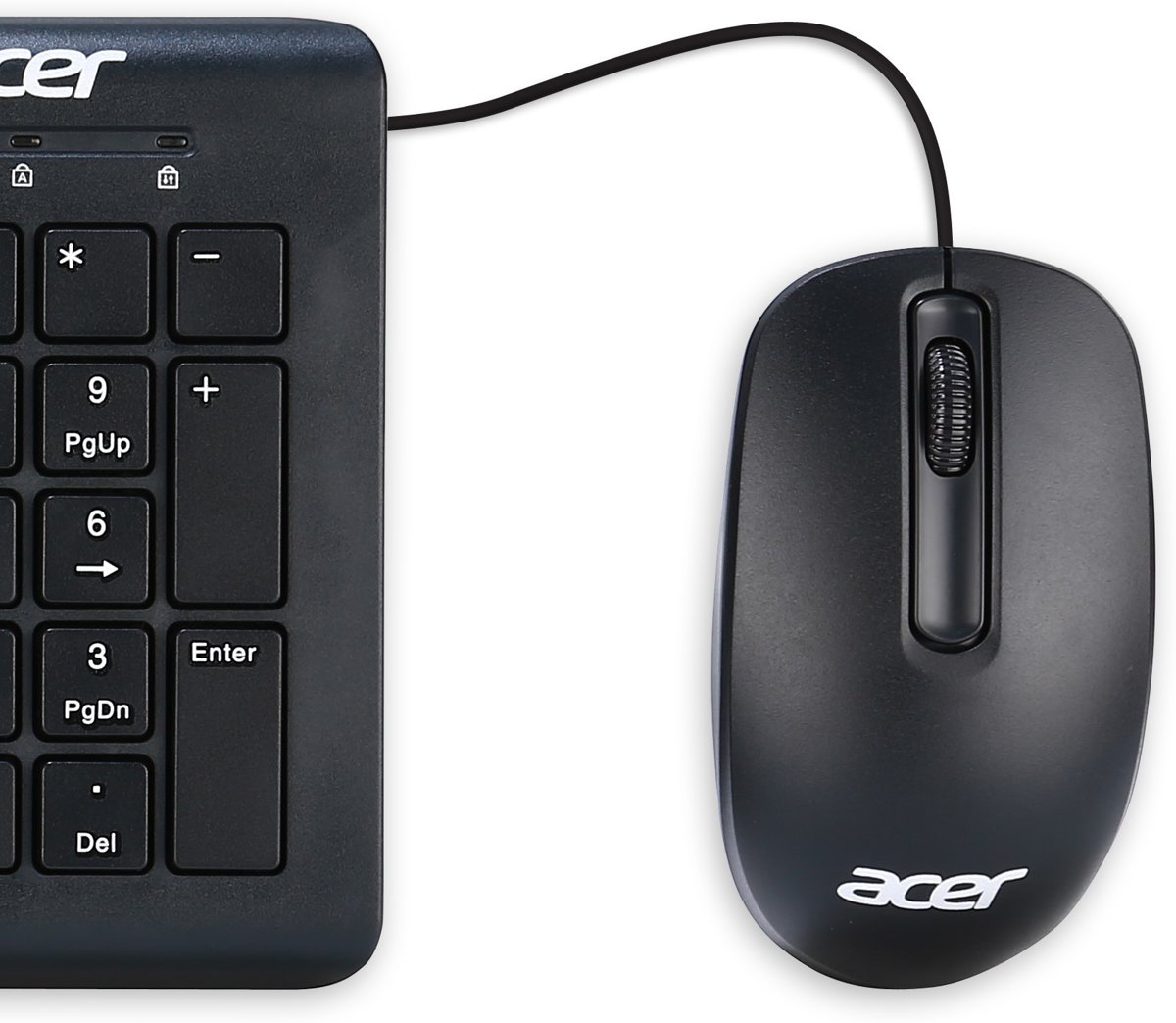 Acer NP.MCE1A.006 muis USB Optisch 1000 DPI Ambidextrous