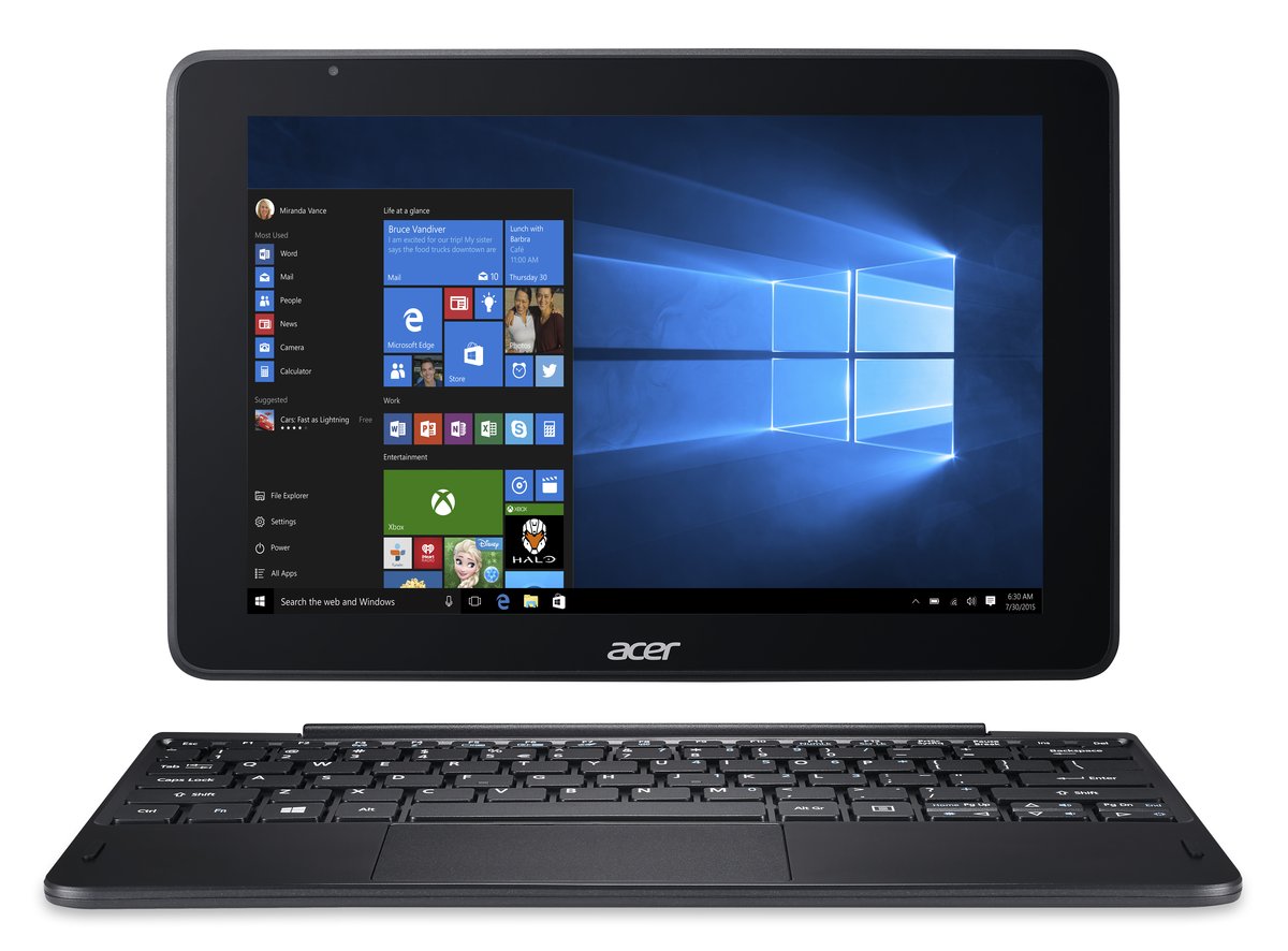 Acer One 10 S1003-11CS - 2-in-1 laptop - 10.1 Inch - Azerty