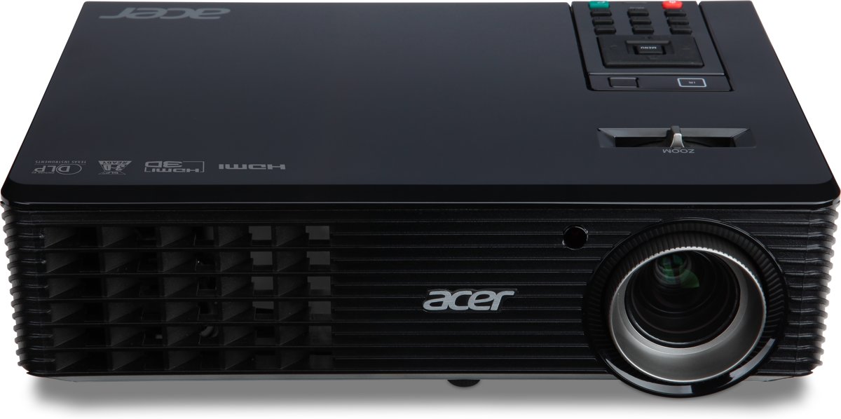 Acer P1163 - 3DLP beamer/projector - SVGA - 3000 ANSI-lumen - Zwart