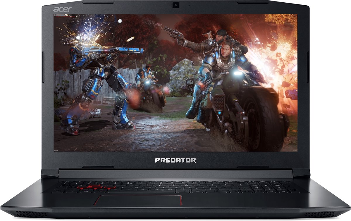 Acer Predator Helios 300 PH317-52-53KY Zwart Notebook 43,9 cm (17.3) 1920 x 1080 Pixels 2,3 GHz Intel® 8ste generatie Core™ i5 i5-8300H