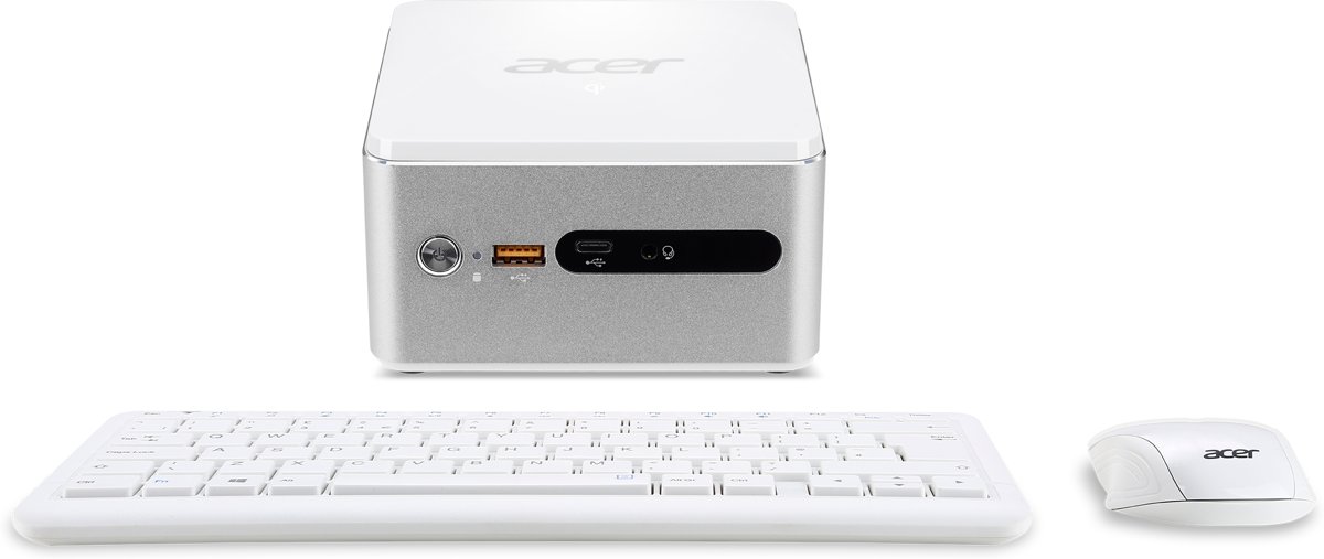 Acer Revo Cube Celeron 1.8GHz 3865U Desktop Wit Mini PC