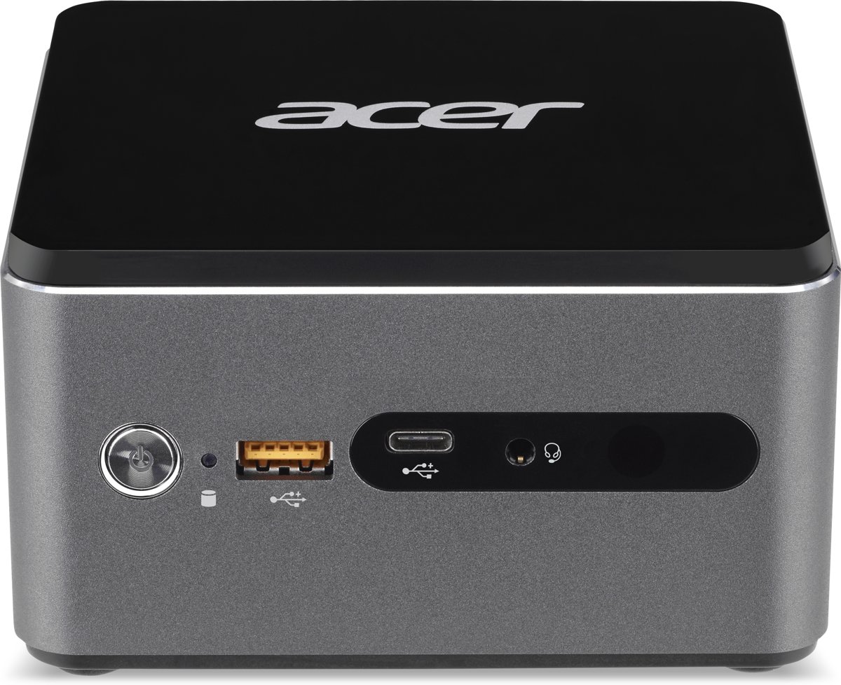 Acer Revo Cube Pro Zevende generatie Intel® Core™ i5 i5-7200U 8 GB DDR4-SDRAM 256 GB SSD Zwart, Zilver Desktop Mini PC