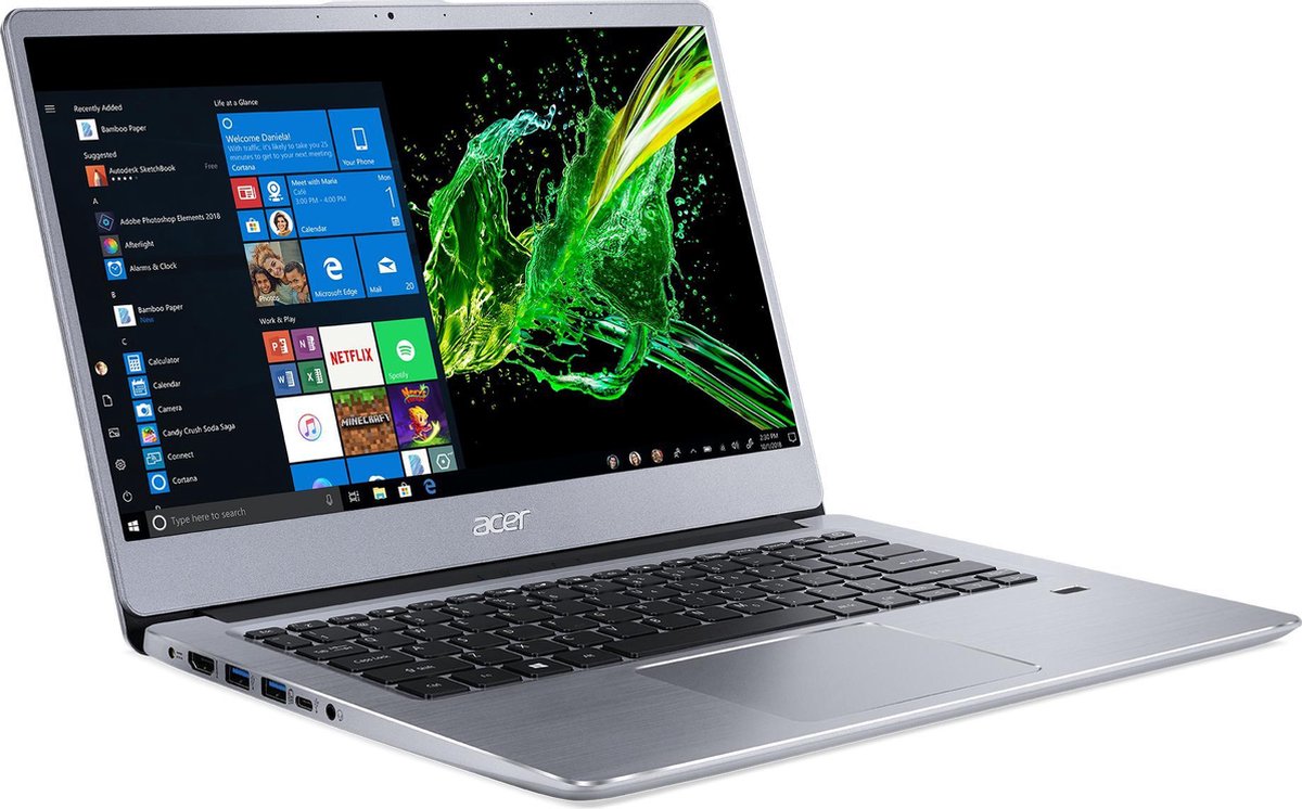 Acer Swift 3 SF314-58-562K - Azerty laptop - 14-inch