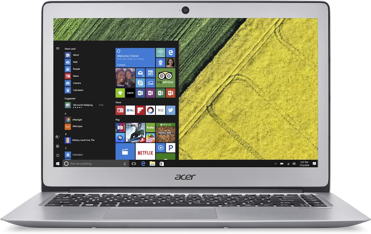 Acer Swift SF314-51-593L 2.50GHz i5-7200U 14 1920 x 1080Pixels Zilver Notebook