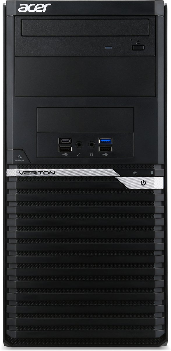 Acer Veriton VM6660G 2,8 GHz Intel® 8ste generatie Core™ i5 i5-8400 Zwart Toren PC