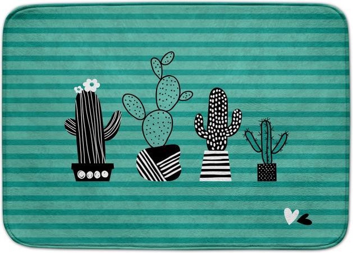 speelkleed Cactussen Decomat 100 x 150 cm groen