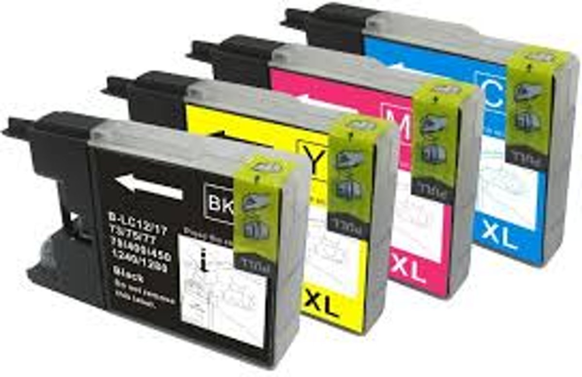 ActiveJet AB-M1240R inktcartridge Compatible Zwart, Cyaan, Magenta, Geel Multipack 4 stuk(s)